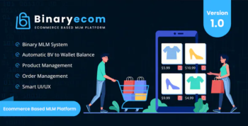 BinaryEcom - Ecommerce Based MLM Platform