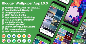 Blogger Wallpaper App - Blogger API v3