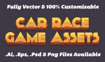 Car Road Race Game Assets