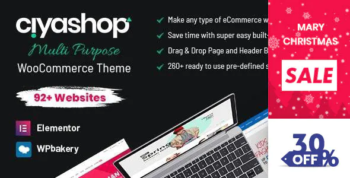 CiyaShop - Responsive Multi-Purpose WooCommerce WordPress Theme