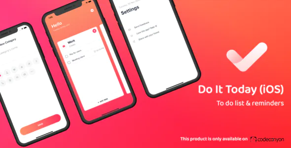 Do It Today (iOS) - To do list & reminders