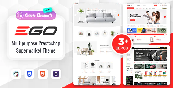 Ego - Elementor Multipurpose Prestashop 1.7 Theme