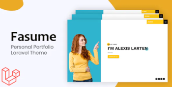 Fasume - Personel Portfolio Laravel Theme