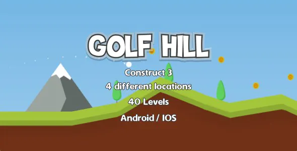Golf Hill - HTML5 Game (Construct 3)