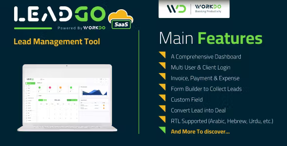 LeadGo SaaS - Lead Management Tool