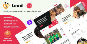 Leud - Charity & Donation HTML Template