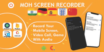 Moh Screen Recorder - Record games, phone Screen and Lot More