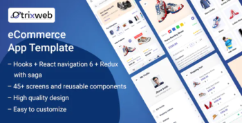 Otrixweb - React Native Ecommerce Template