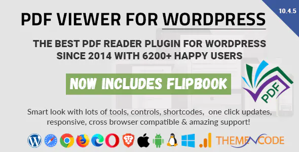 PDF viewer for WordPress