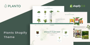 Planto - Plant & Gardening Store Shopify Theme