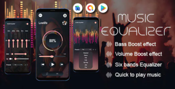 Sound Equalizer and Bass Booster - Equalizer Bass Booster - Sound Booster - Volume EQ Virtualizer