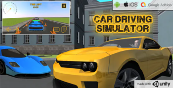Sports Car Driving School Simulator - Unity3D : Android, iOS