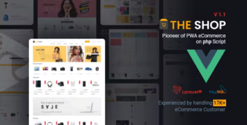 The Shop - PWA eCommerce CMS