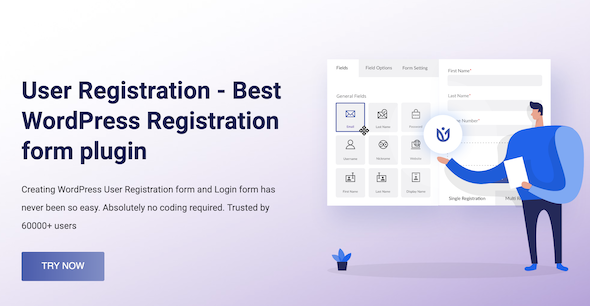 User Registration Plus – Custom Registration Form, Login Form And User Profile For WordPress