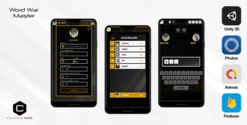 Word War Master - Online Multiplayer Game (Unity 3D + Admob + Firebase + Photon)