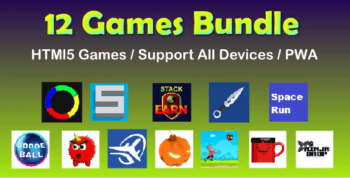 12 Games Bundle - HTML5 Games