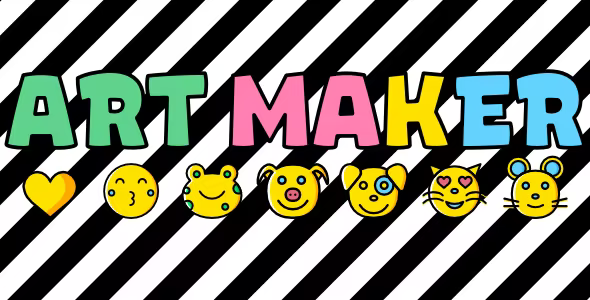 ART MAKER - Html5 Game - Online Coloring Book - Construct 2/3