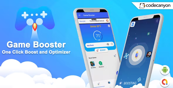 Android Game Booster - One Click Boost and Optimizer (Android 11 Supported)