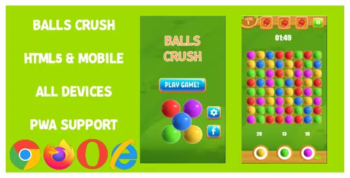 Balls Crush - HTML5 & Mobile Game