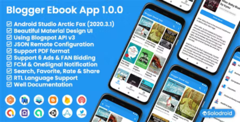 Blogger Ebook App - Blogger API v3
