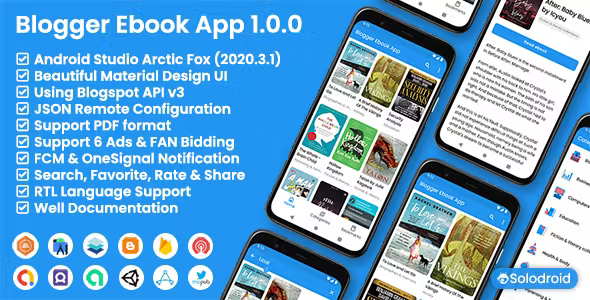 Blogger Ebook App - Blogger API v3