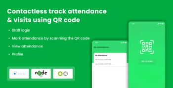Track attendance using QR code