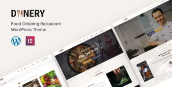 Dinery - Food Delivery Restaurant WordPress Theme
