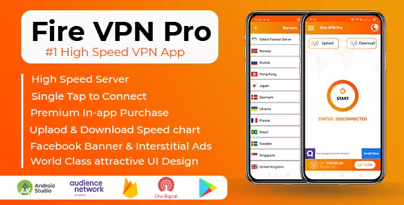 Fire VPN Pro - #1 High Speed VPN