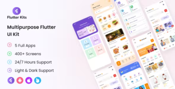 Flutter Kits - Best Flutter Developer Mobile App UI kit for android & iOS