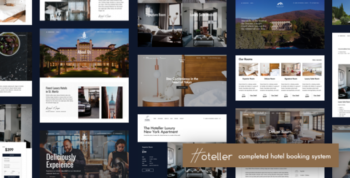 Hoteller - Hotel Booking WordPress