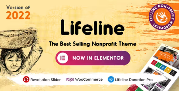 Lifeline - 2025 NGO and Charity WordPress Theme