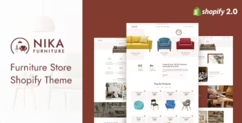 Nika - Modern Furniture Responsive Shopify Theme