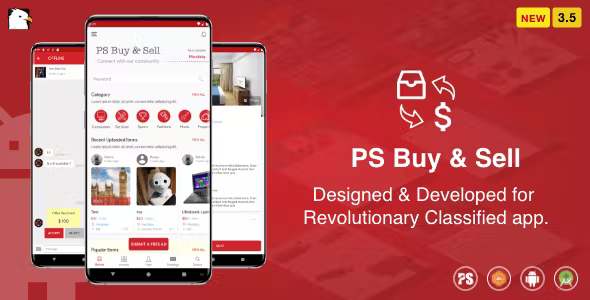 PS BuySell ( Olx, Mercari, Offerup, Carousell, Buy Sell ) Clone Classified App