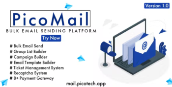 PicoMail - Bulk Email Sending Platform
