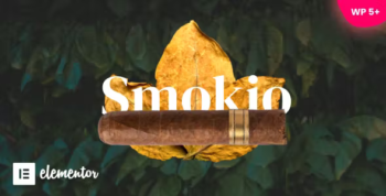 Smokio - Tobacco Store & Hookah Bar WordPress Theme