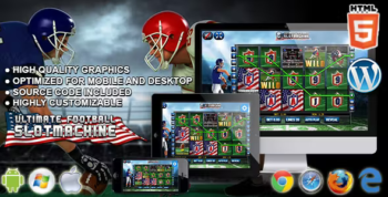 Ultimate Football Slot Machine - HTML5 Premium Casino Game