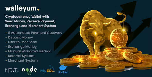 Walleyum - Cryptocurrency Wallet System with Exchange