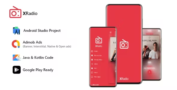 XRadio - Single Station Radio Streaming App