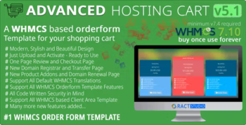 Advanced Hosting Cart - WHMCS Order Form Template - One Page Review & Checkout