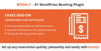 Bookly Taxes (Add-on)