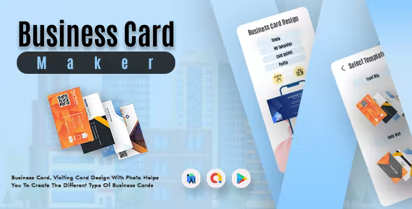 Business Card Maker - Visiting Card Maker - Ultimate Business Card - Business Card Creator - Admob
