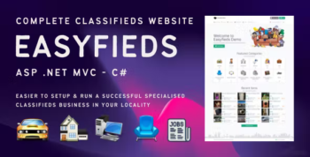 Classifieds Website Project in ASP .Net MVC C# - Easyfieds