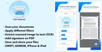 Doc Scanner - PDF Scanner Doc - SWIFT - ADMOB - READY TO SUBMIT