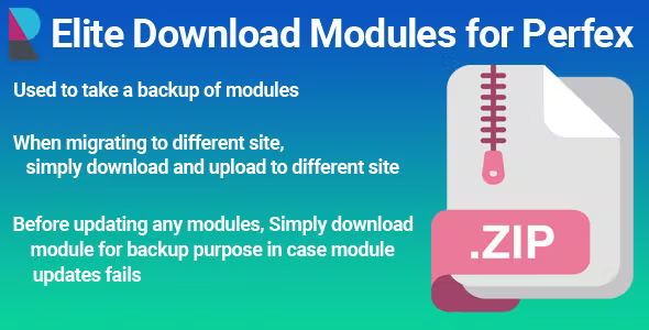 Elite download modules for perfex crm