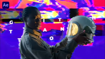 Glitch Mask Transitions