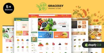 Gracessy - Grocery, Supermarket Shopify Theme