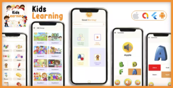 Kids learning App - kids all in one learning flutter app -Flutter Android & iOS App v2