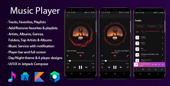 Music player - Android - Jetpack Compose