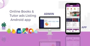 Online books and tutor ads listing android app - With full admin panel