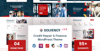 Solvency - Finance & Credit Repair WordPress Theme